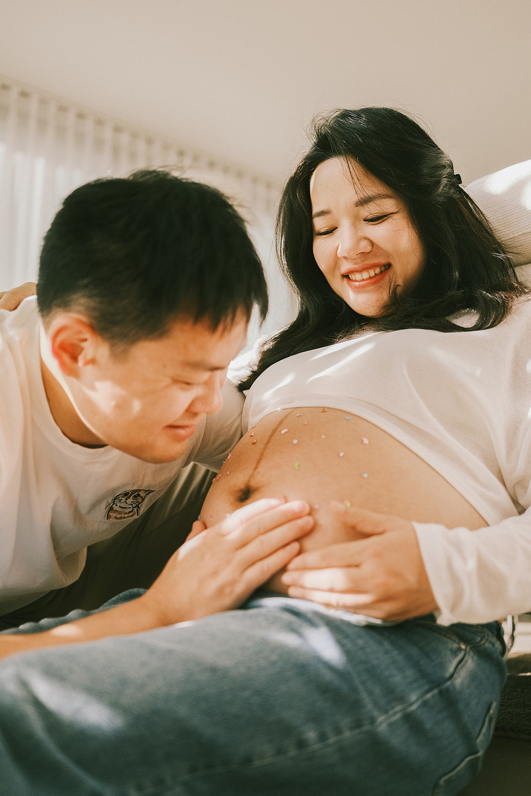 Maternity session gallery image