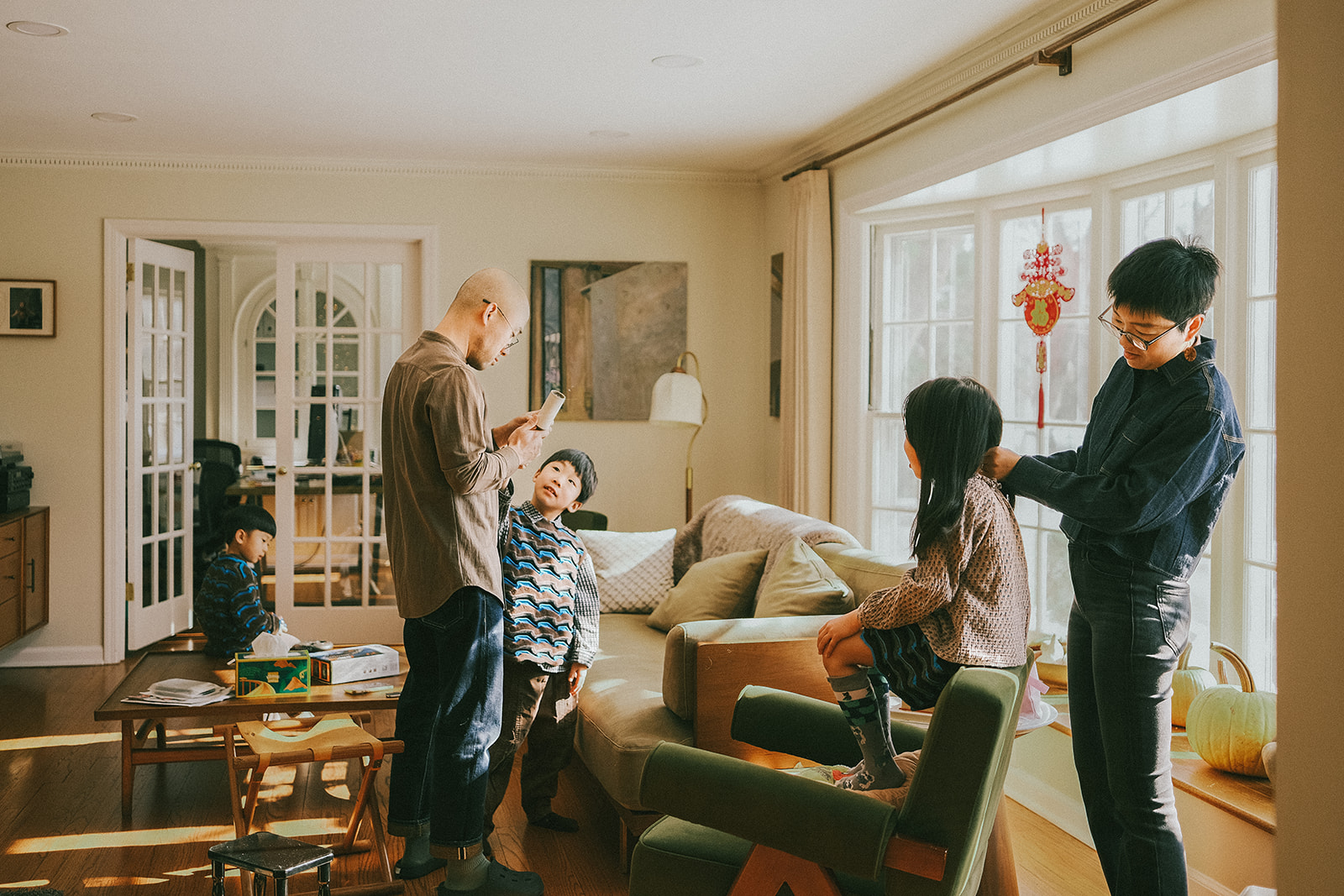 Family session gallery image